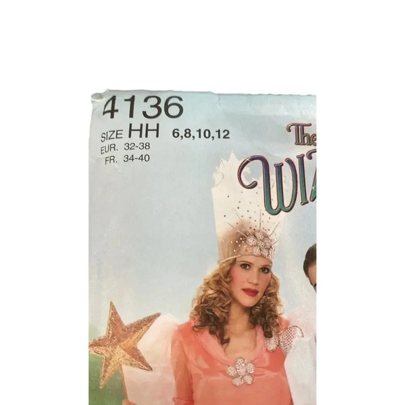 New Halloween Costume Simplicity Pattern #4136 Wizard of Oz Sizes HH 6,8,10,12 - Picture 2 of 3